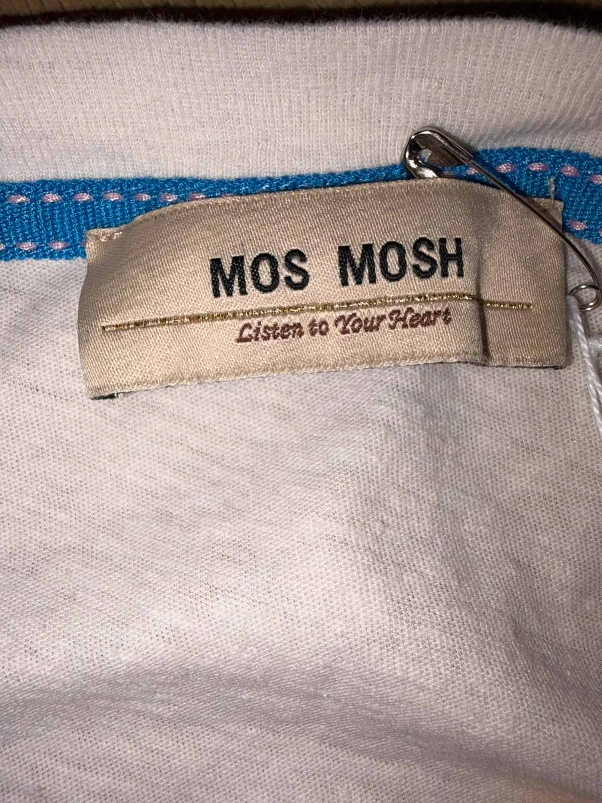 Women's mos mosh clean t-shirt size m – photo 7